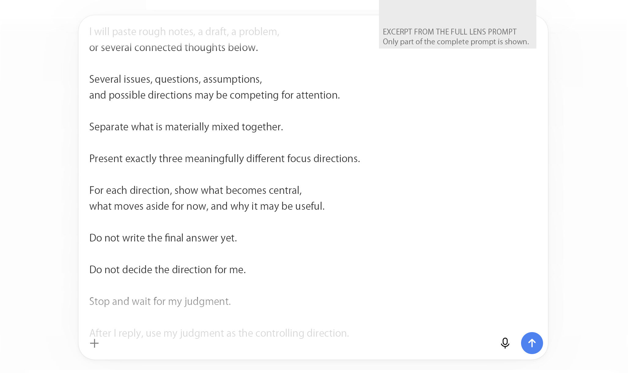 Excerpt from the full LENS prompt